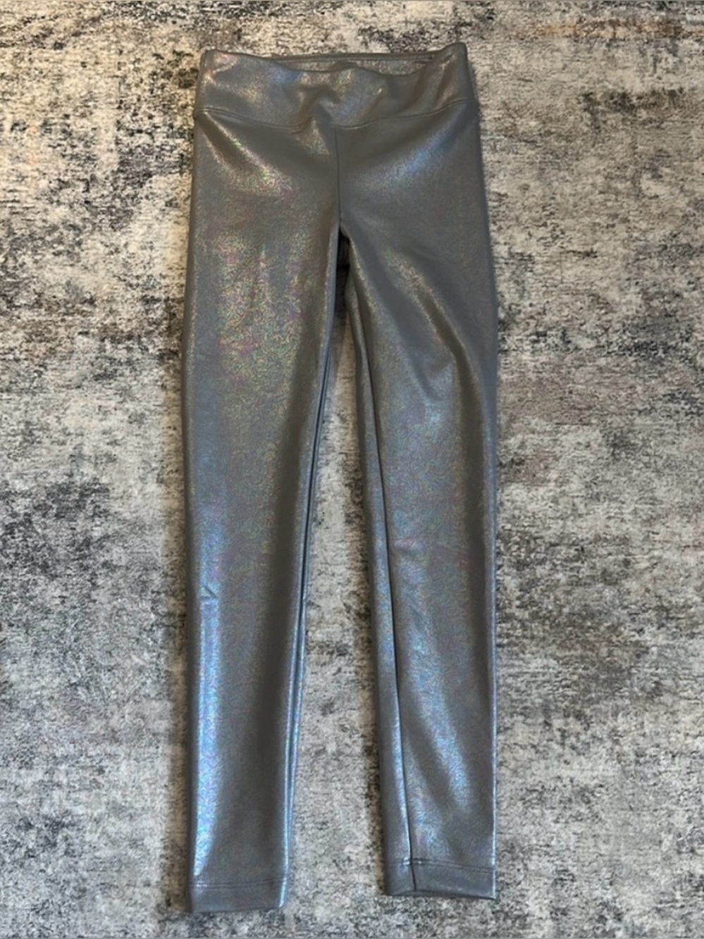 Koral - Drive High Rise Iridescent Silver Leggings